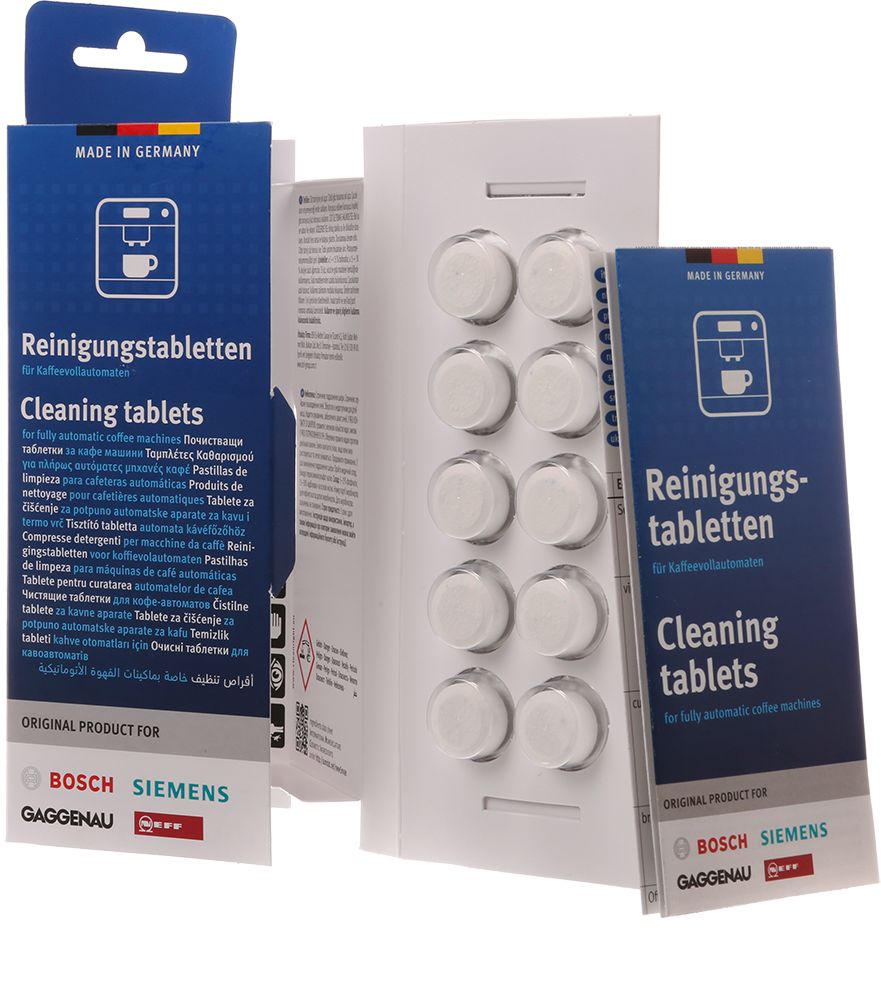 Pastilhas de detergente para limpeza de máquinas de café automáticas 00312295
