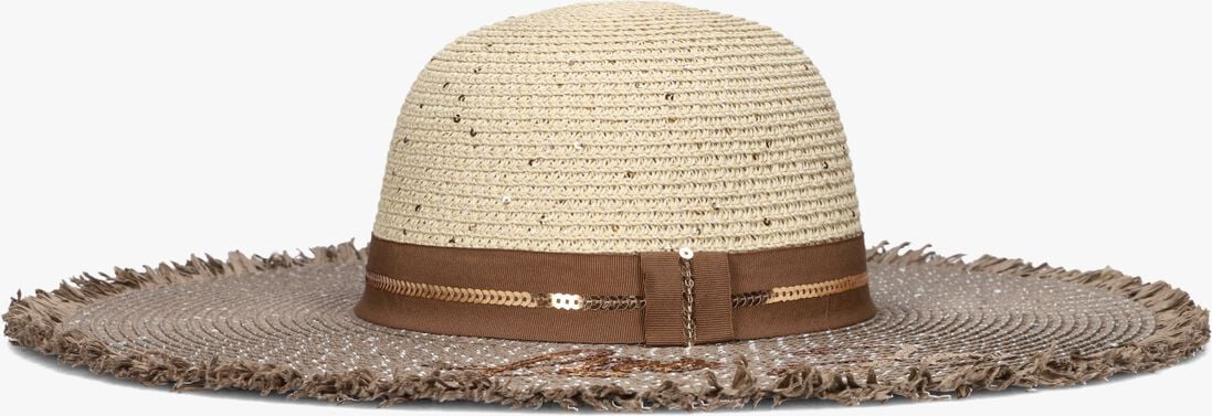 LIU JO beige liu jo hoed sequins hat