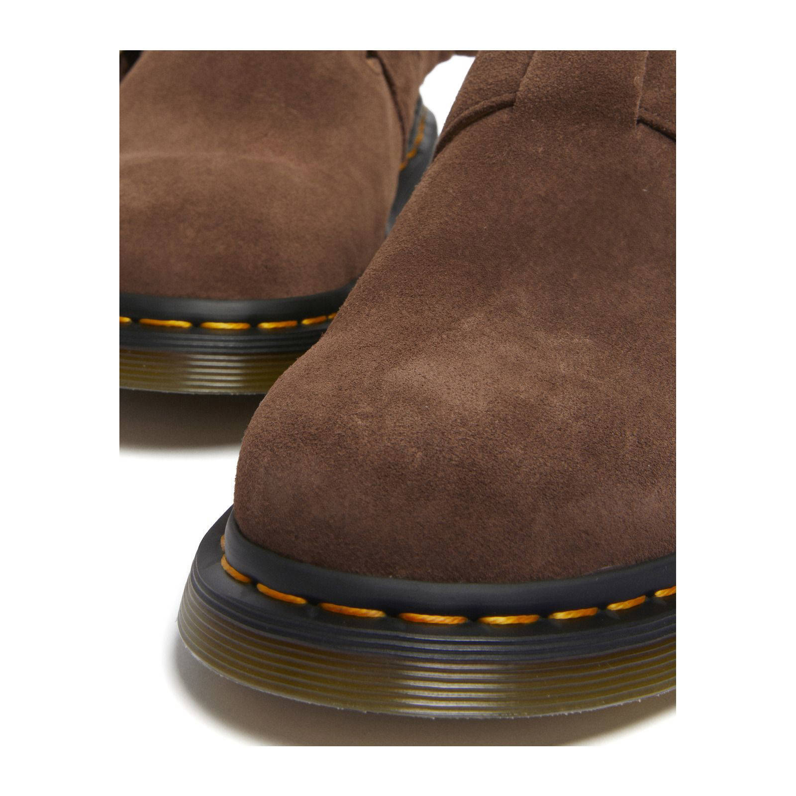 Dr. Martens Jorge II  suède clogs donkerbruin
