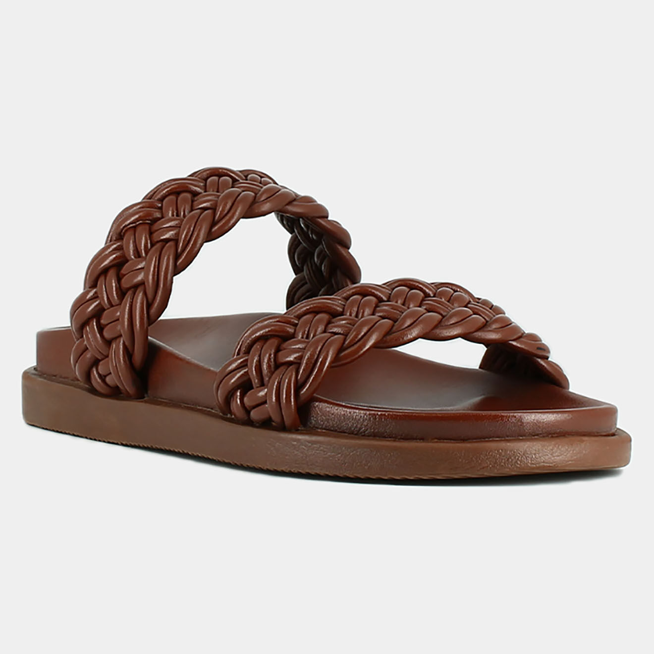 Jonak Mules en Cuir Walter marron