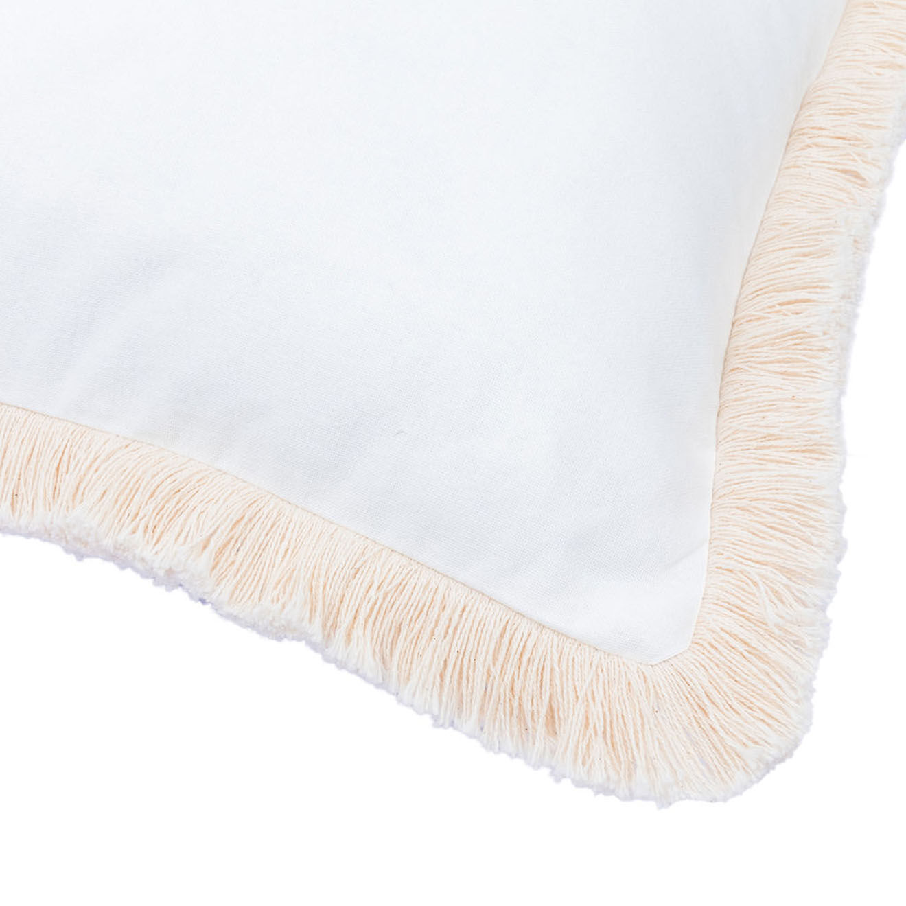 Febronie Housse de coussin en Velours Budapest nuage - 50x50 cm