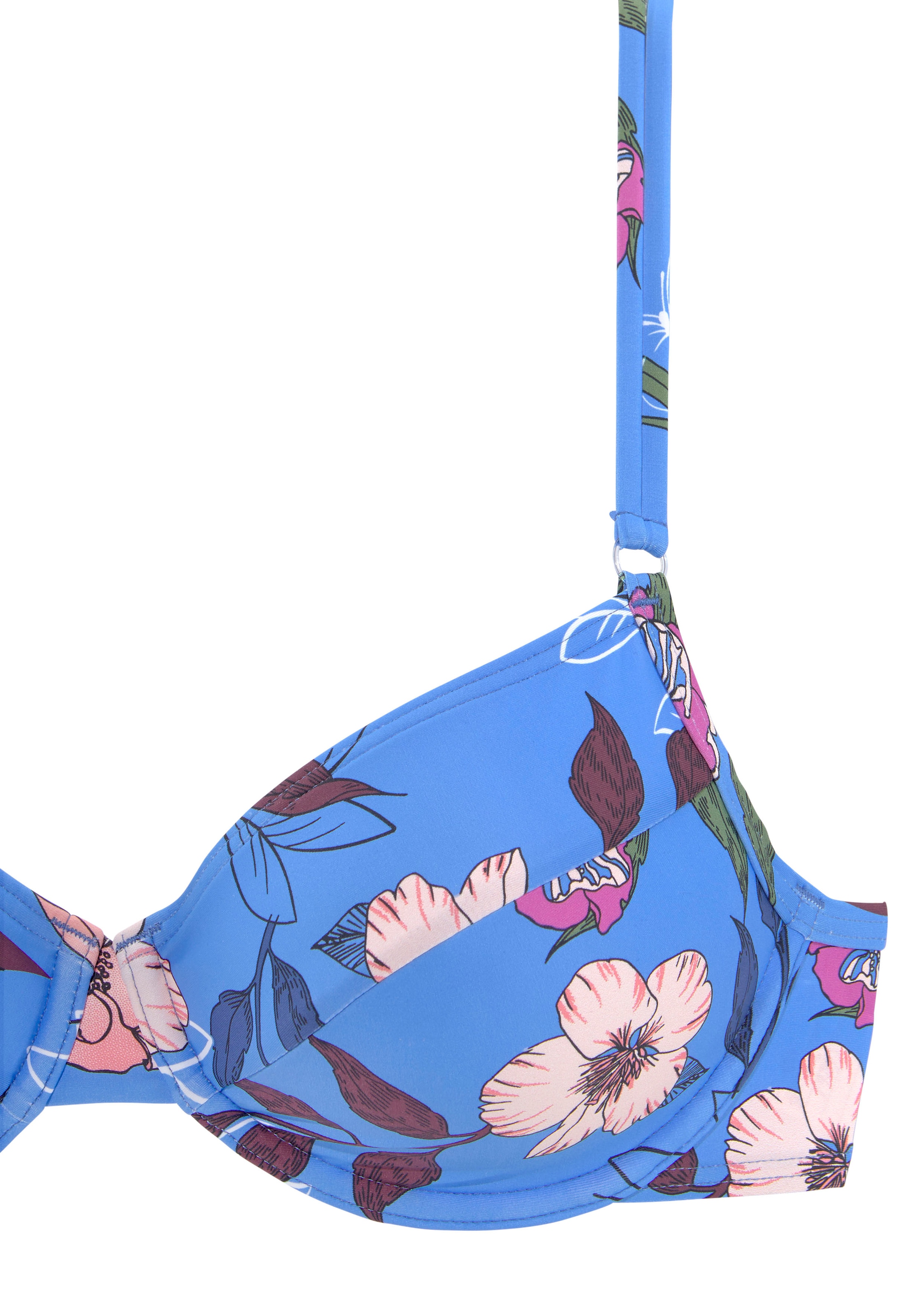 s.Oliver Bügel-Bikini-Top »Maya« mit Doppelträgern und floralem Design