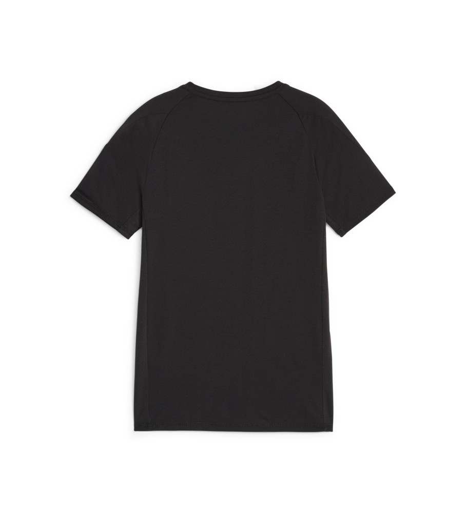 Camiseta preta Puma evoSTRIPE