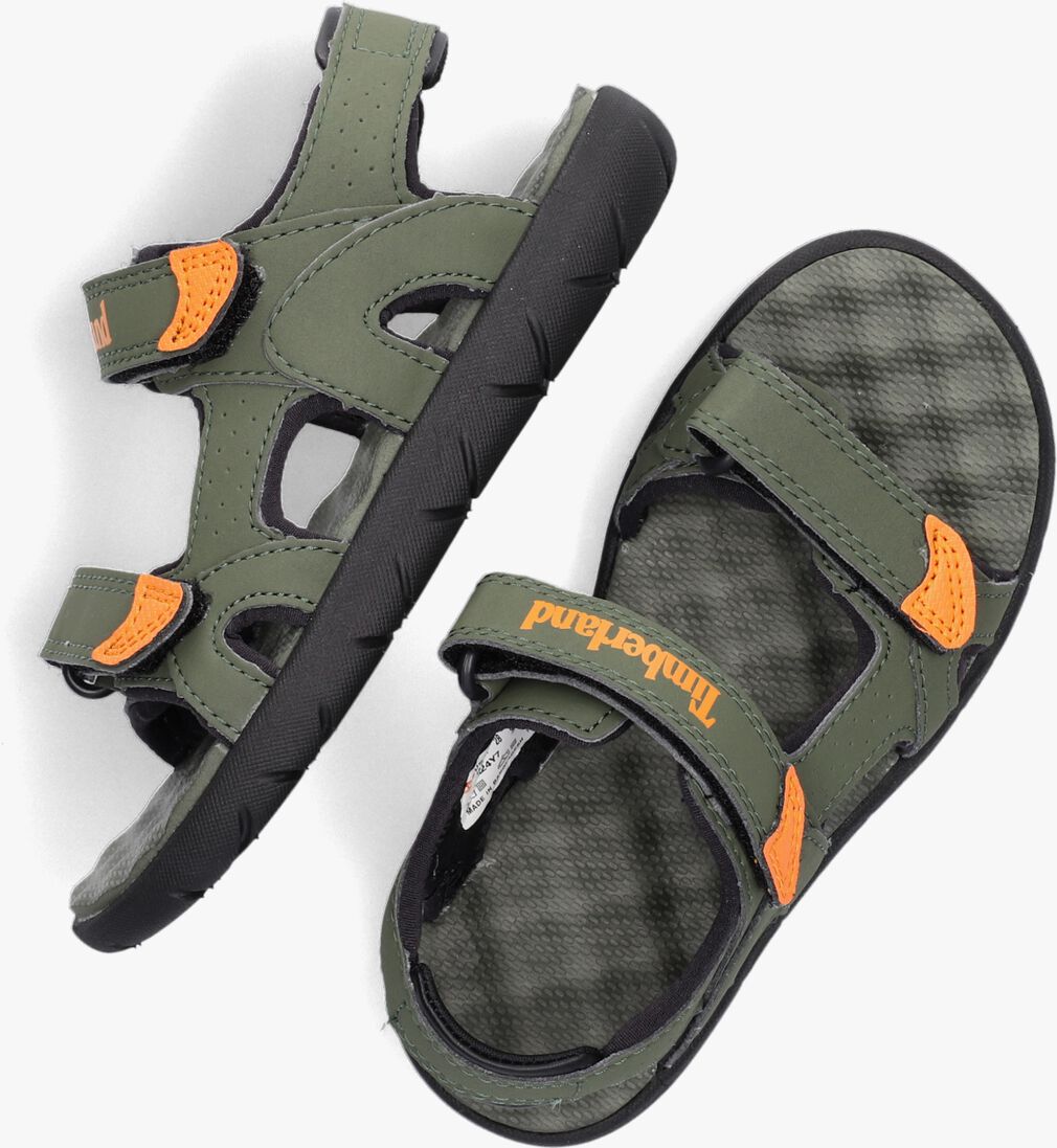 TIMBERLAND groene timberland sandalen perkins row 2-strap