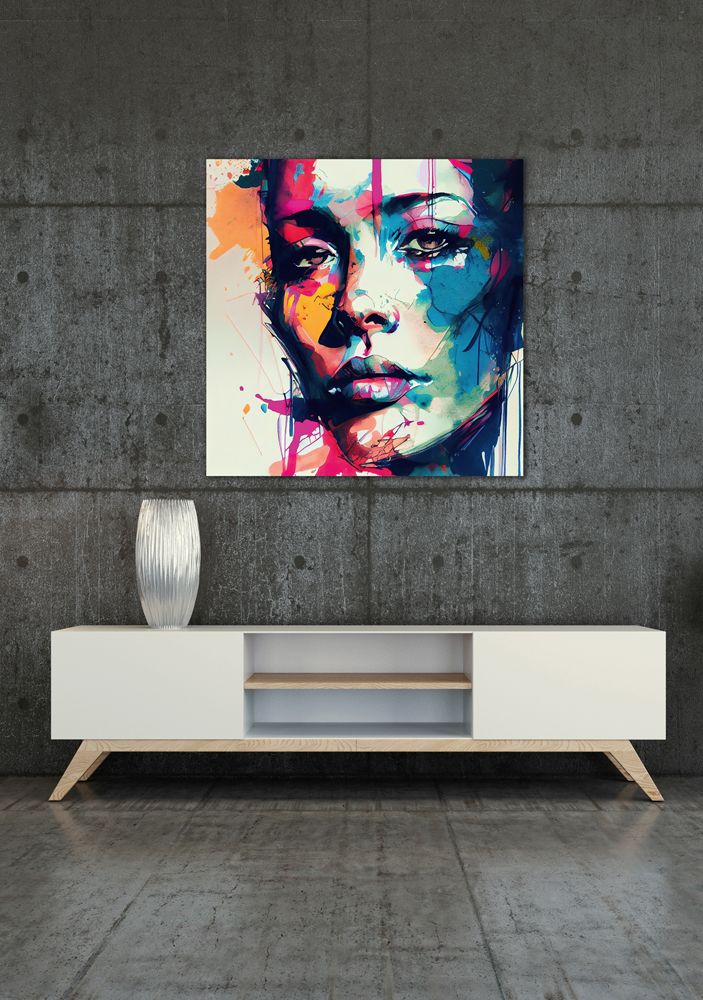 Acrylglasbild GRAFFITI SCHÖNE