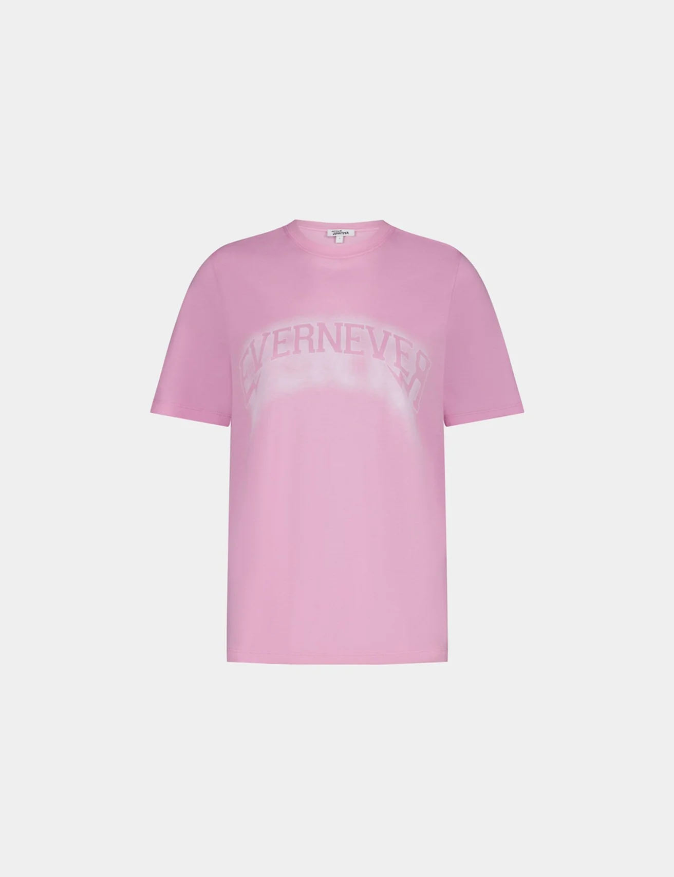T-shirt lavande à message