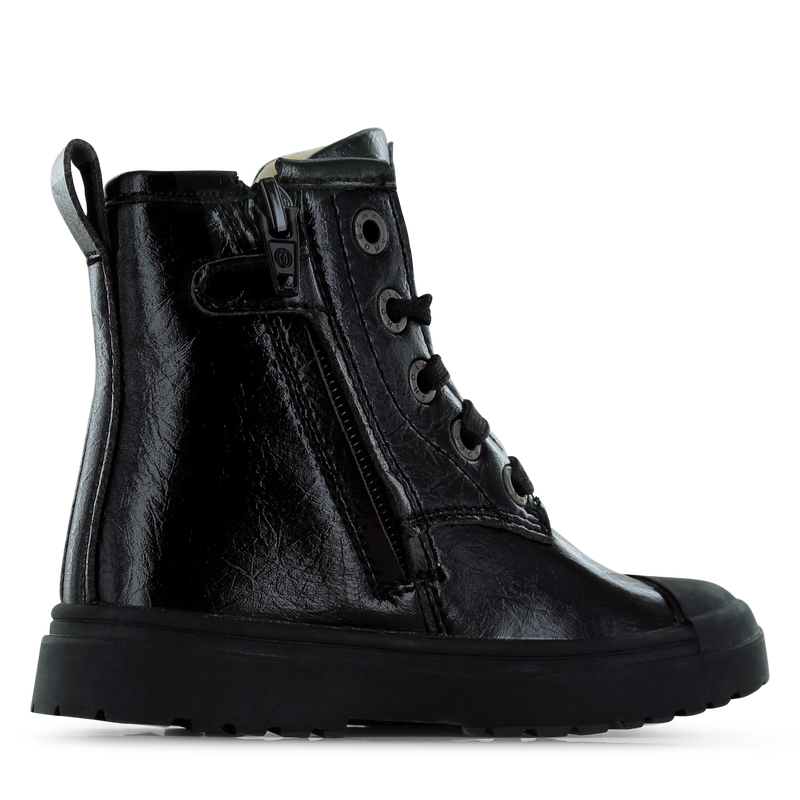 Shoesme zwarte bikerboot Microleer | Sale