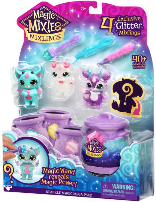 PACK DE 4  PETITS COMPAGNONS MYSTERES - MIXLINGS