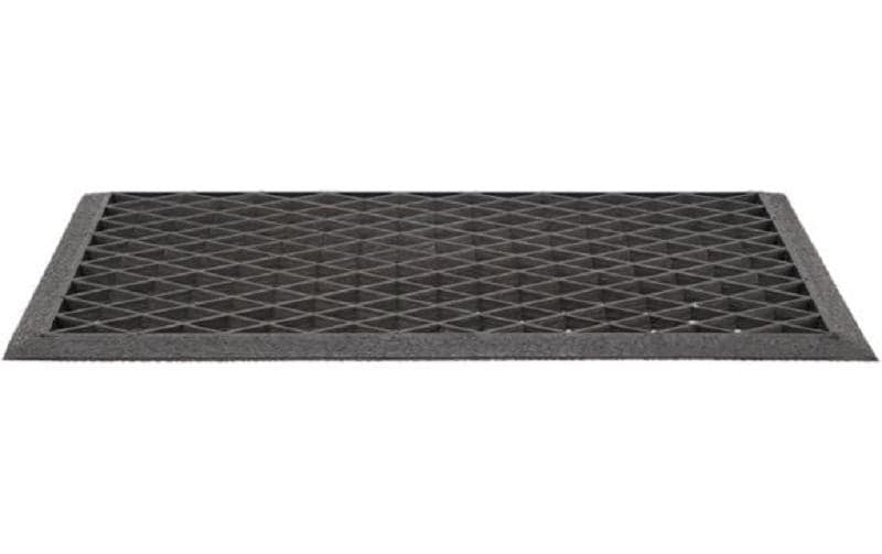 Fussmatte Raute 39.5 cm x 59.5 cmSchmutzfangmatte aus Gummi