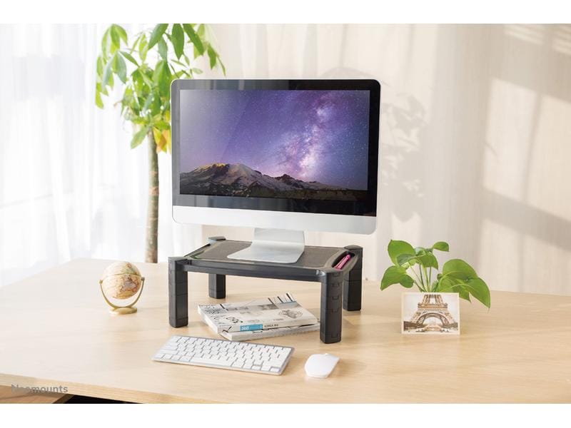 NEOMOUNTS Monitor Erhöhung NSMONITOR20 Schwarz Monitorständer für Flachbildschirme