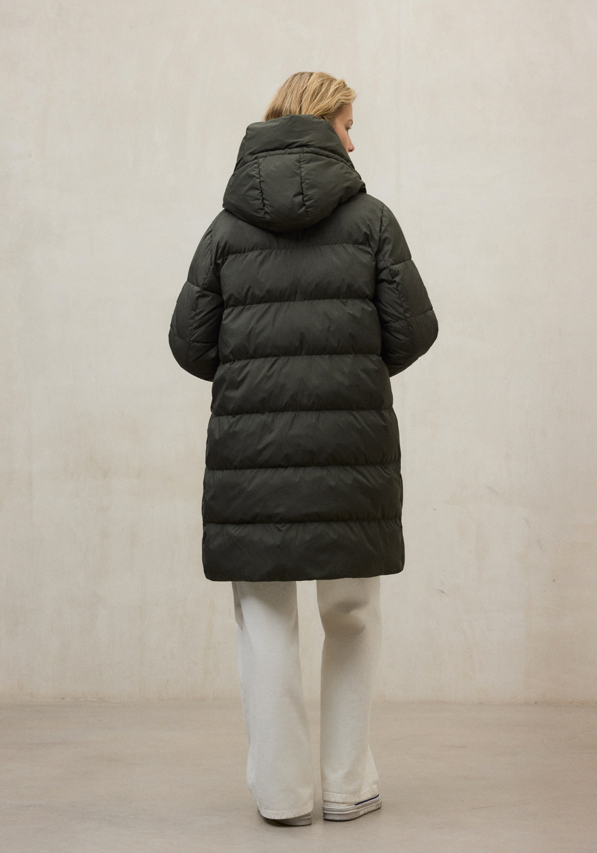 Ecoalf Puffermantel Manlie Dark Forest