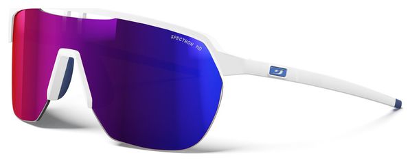 Lunettes Julbo Frequency Spectron HD 3 - Blanc / Bleu - Groupama-FDJ