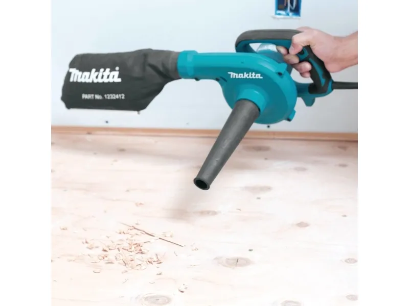 Makita UB1103 - Bladblæser - elektrisk - 600 W - 0-16000 opm - 0-246 m³/h - 2 kg