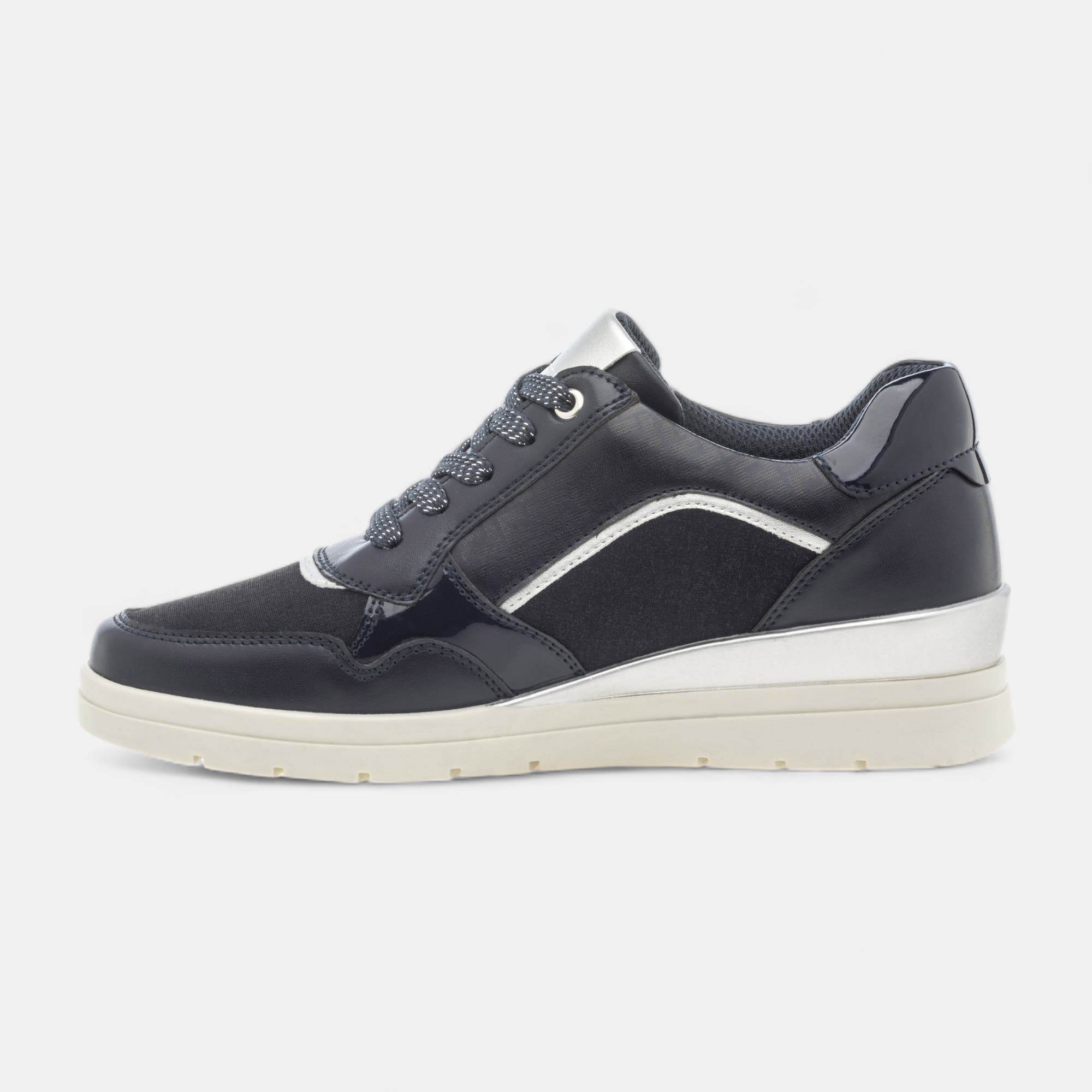 Baskets basses Femme bleu marine