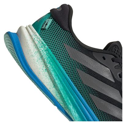 Chaussures adidas Supernova Rise 2 Noir Bleu Vert Homme