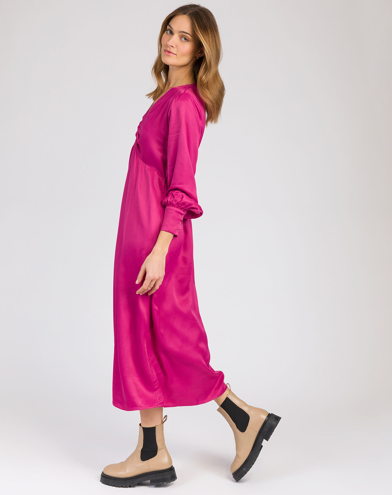 An'ge Robe Miaz Uni framboise