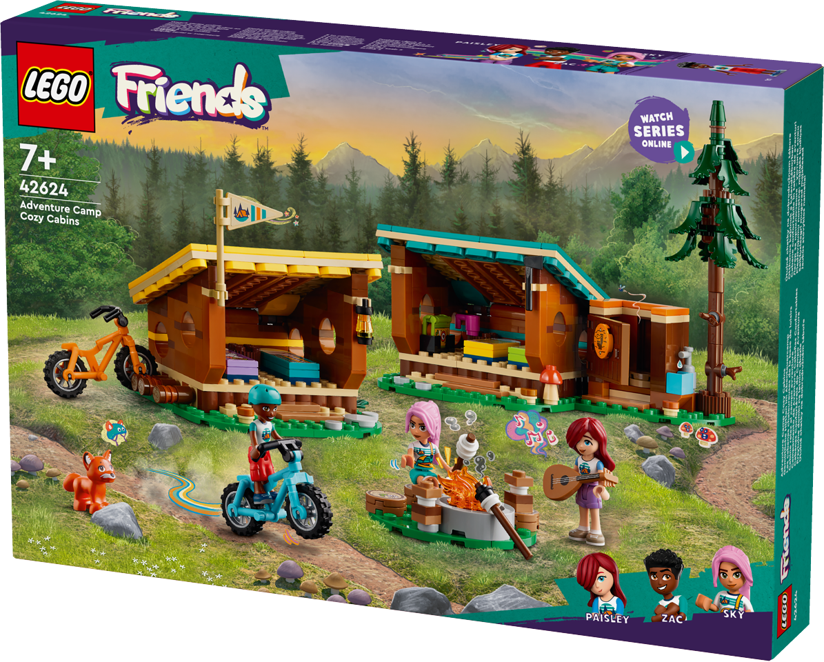 LEGO Friends - Adventure Camp – hyggelige hytter (42624)