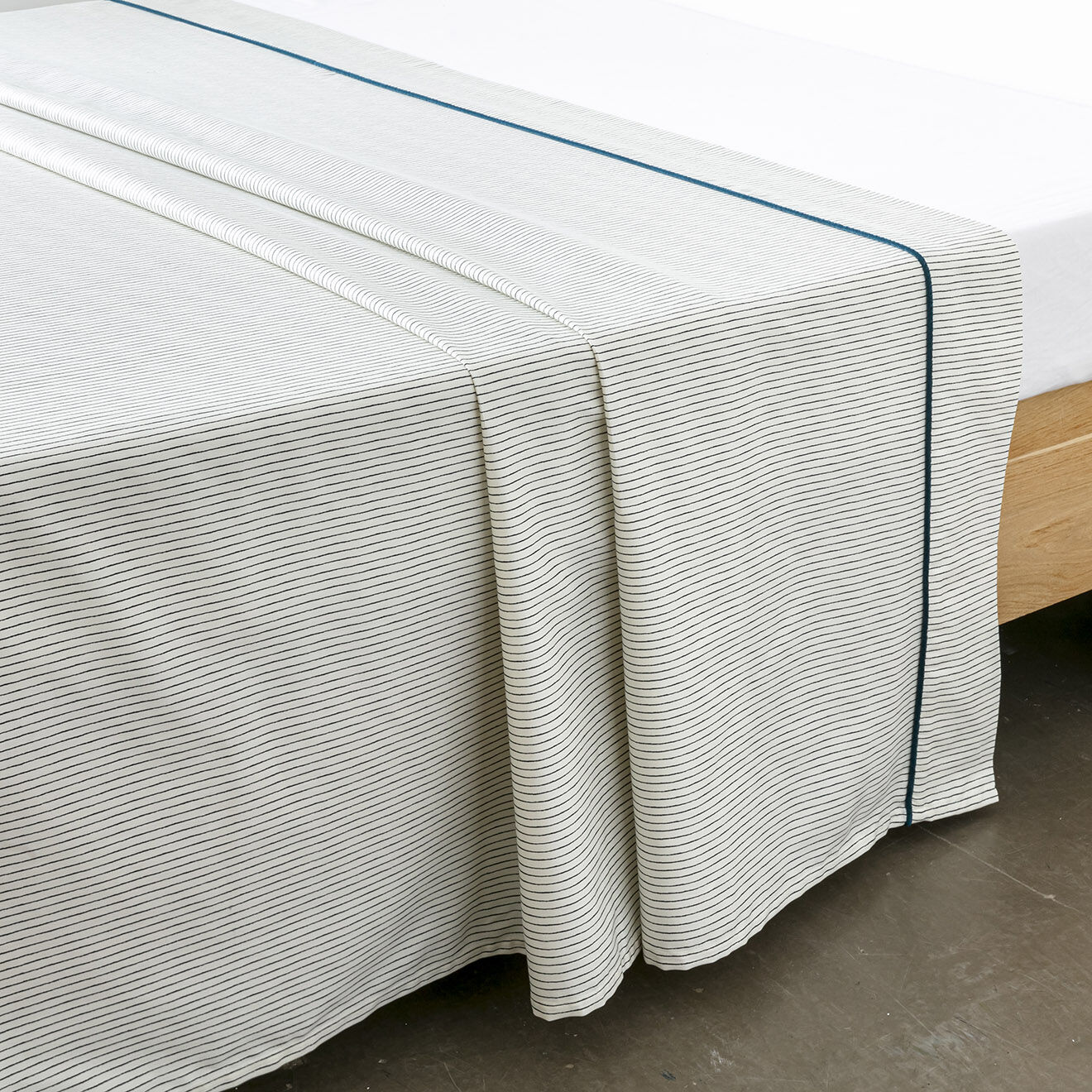 Perle de Coton Drap plat Cheyenne en satin de coton multicolore - 270x300 cm