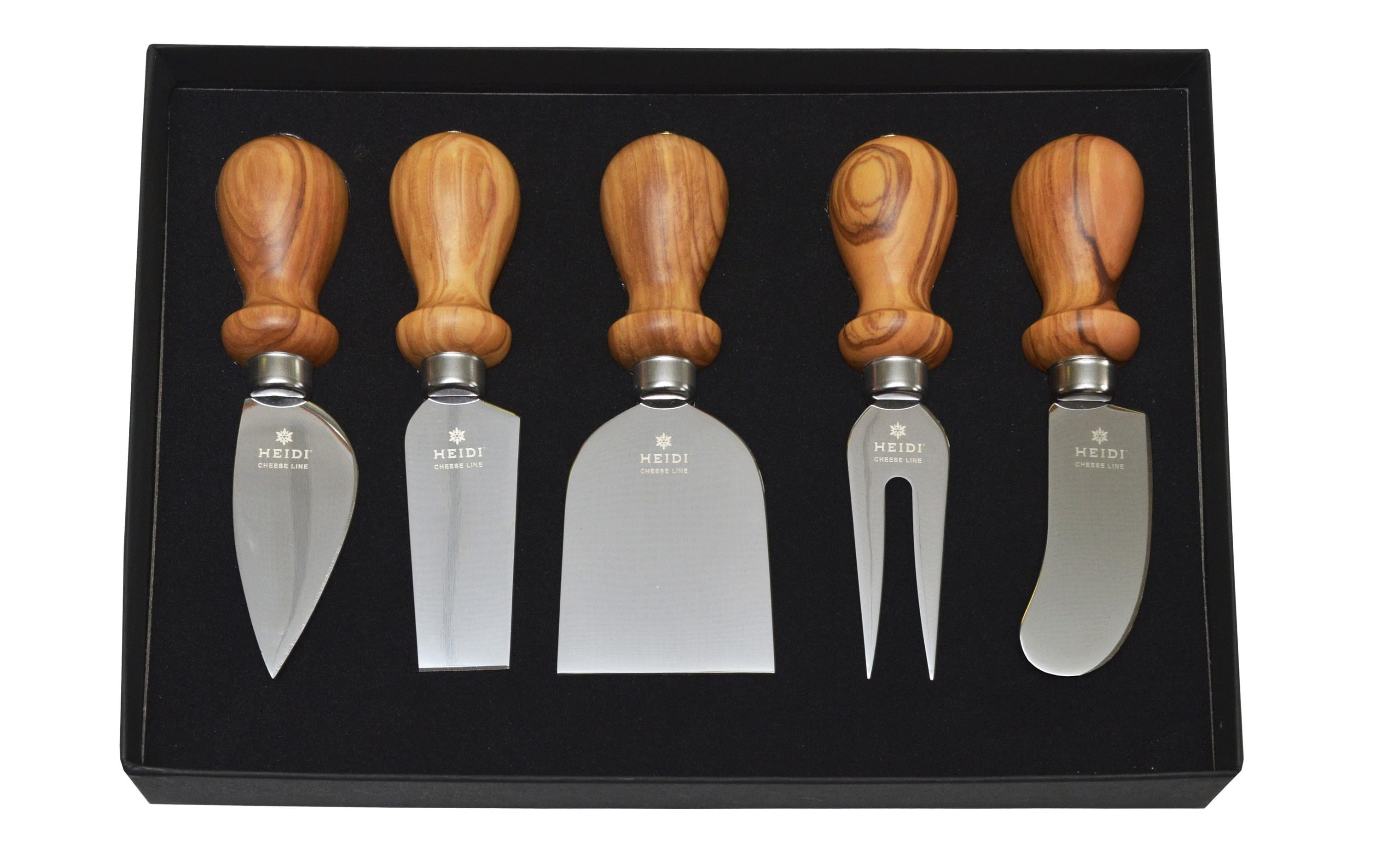 Käsemesser Set 5-teilig, SilberPraktische Geschenkidee