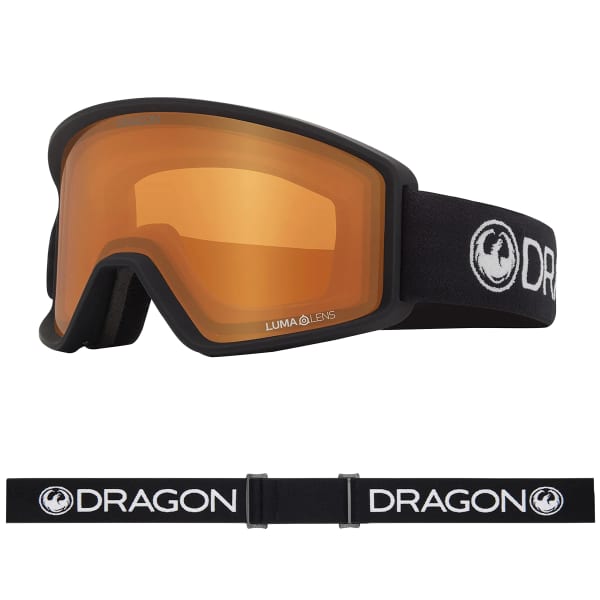 Masque de ski DRAGON DXT OTG 2 BLACK/LLAMBER