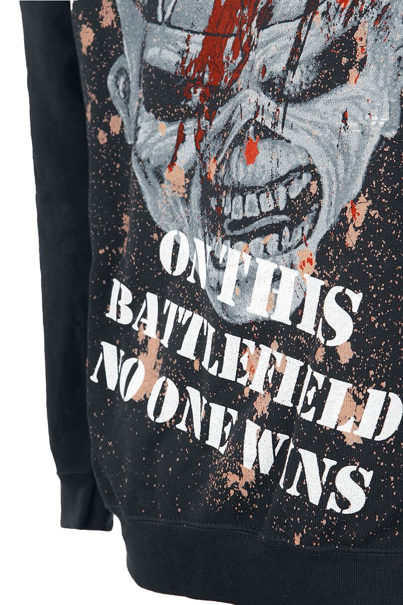 The Trooper - Battlefield | Iron Maiden Sweat-shirt zippé à capuche