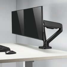 Bras support double, longueur du bras: 450 mm, noir