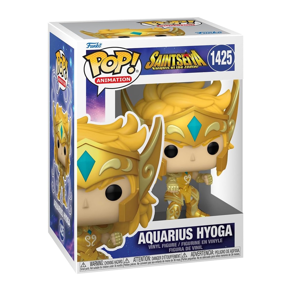 Funko Pop! Vinyl Saint Seiya Gold Aquarius Hyoga figur