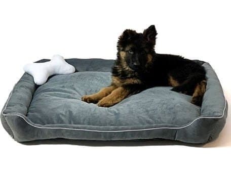 GO GIFT Lux grey - seng til kæledyr - 95 x 70 x 9 cm