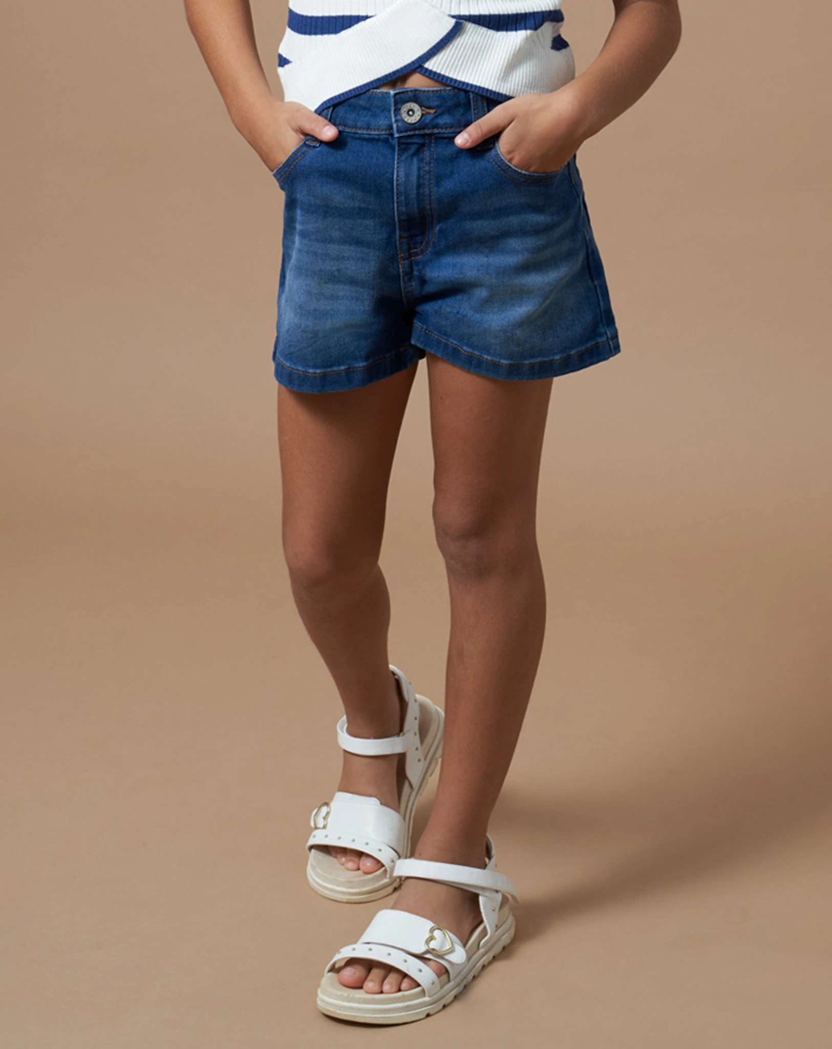 Jeans-Shorts CHLOE in dunkelblau