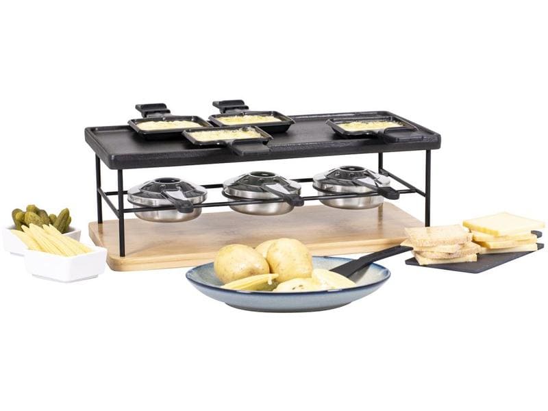 Kadastar Racletteofen Flame 8 Personen Racletteofen und Tischgrill