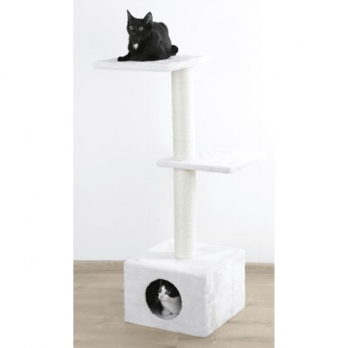 Arranhador para gatos Kerbl Venus em sisal branco