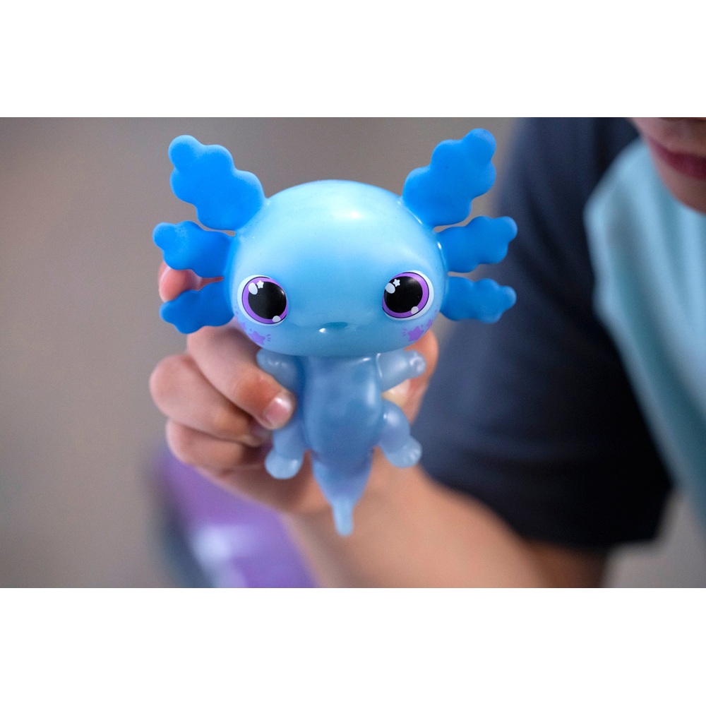 Animagic Let's Glo Blue Axolotl