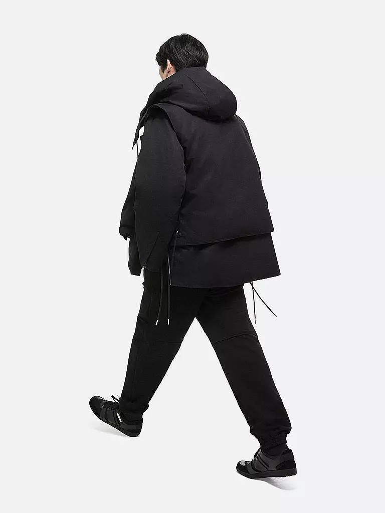 HELMUT LANG Daunenparka ARCTIC LAYERED JACKET schwarz