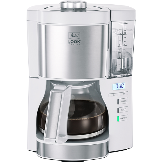 LOOK® Timer|Filterkaffeemaschine Weiß
