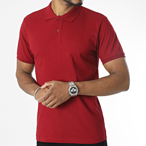 Polo Manches Courtes Bordeaux