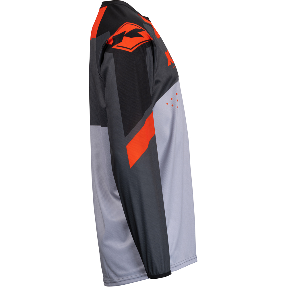 Kenny - Maillot Enfant Force Kid - 2023 Gris / Orange