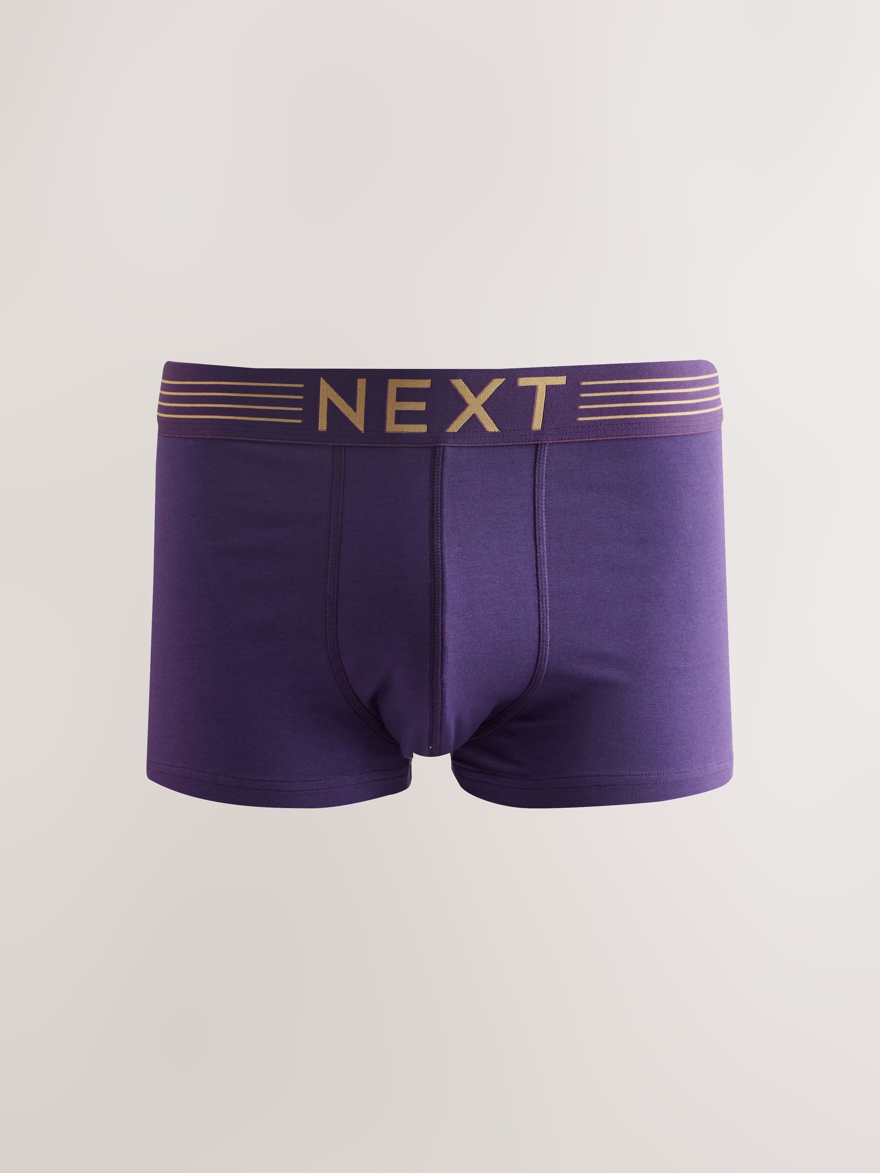 Paarse/Oranje/Roze/Blauwe gouden tailleband - Hipster boxers van katoenrijke mix