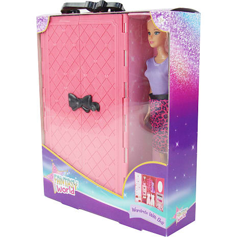 Fantasy world garderobe med dukke