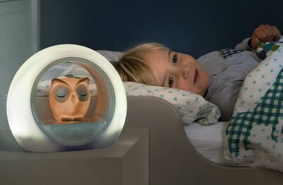 ZAZU Nattlampe LOU, Brun