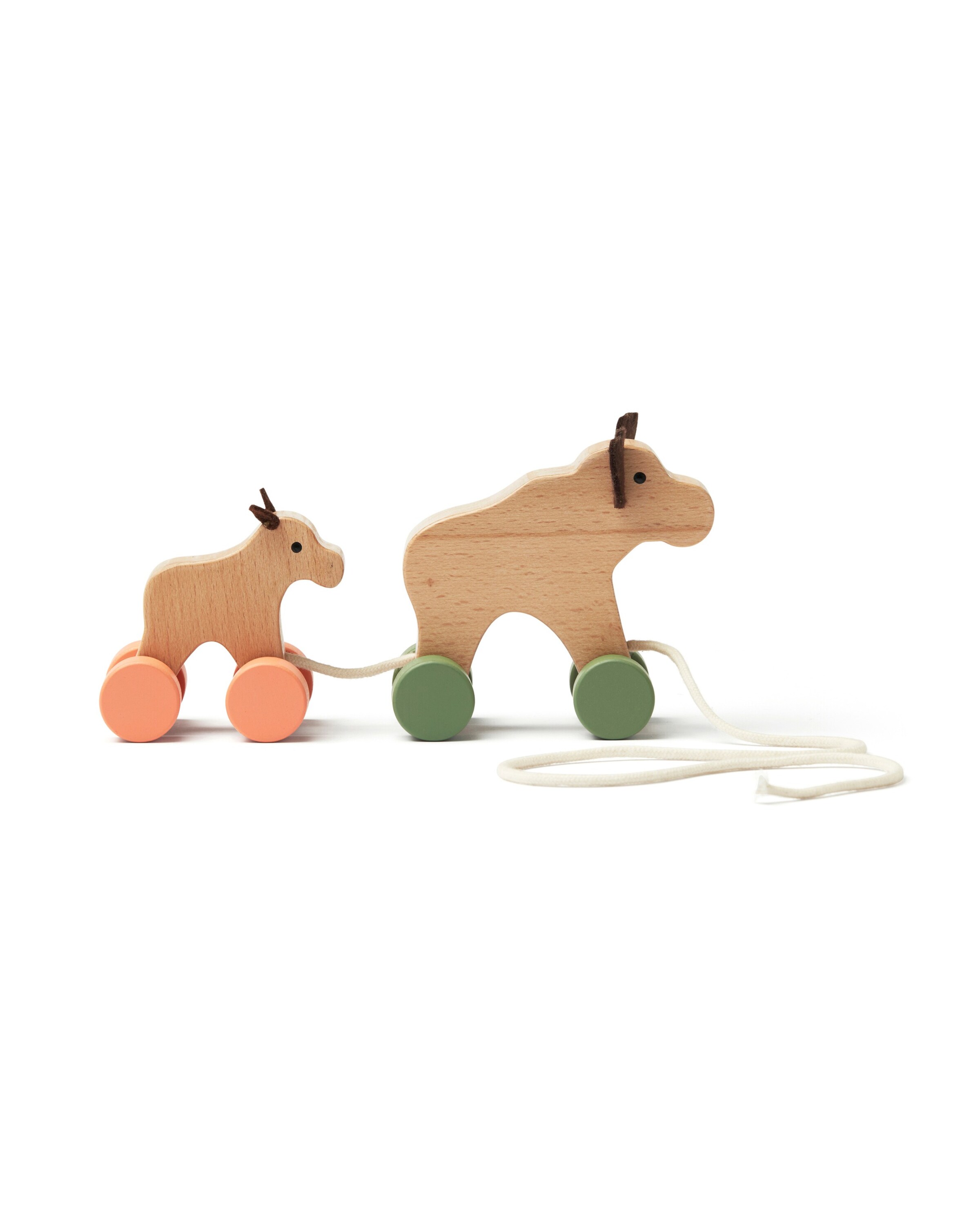 Kids Concept Nachziehtier Elchfamilie Edvin