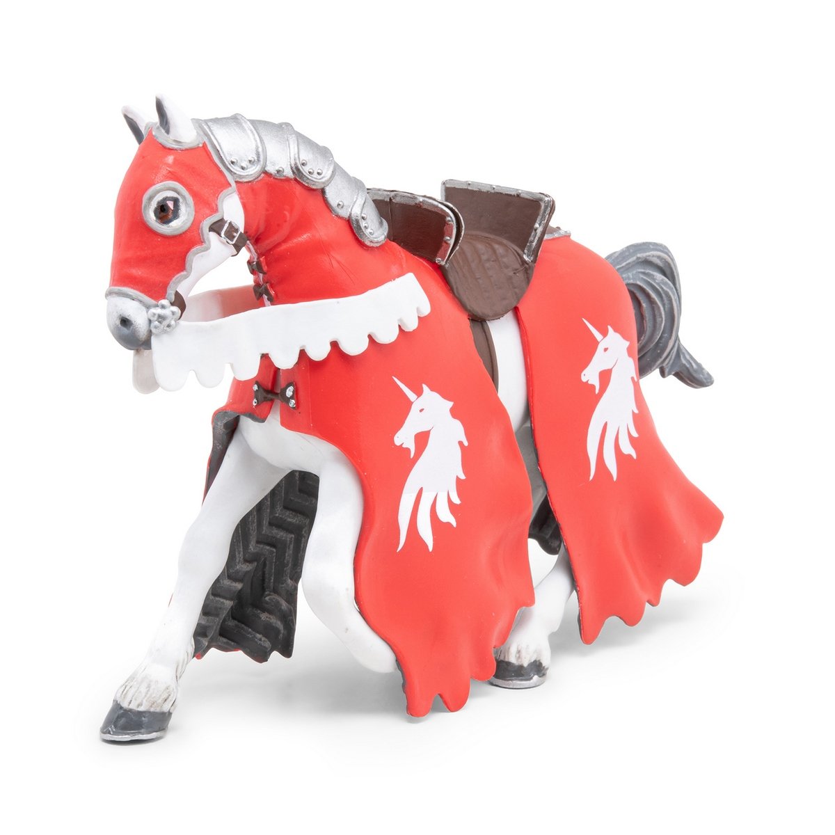 Figurine PAPO Cheval du Chevalier Licorne à la lance
