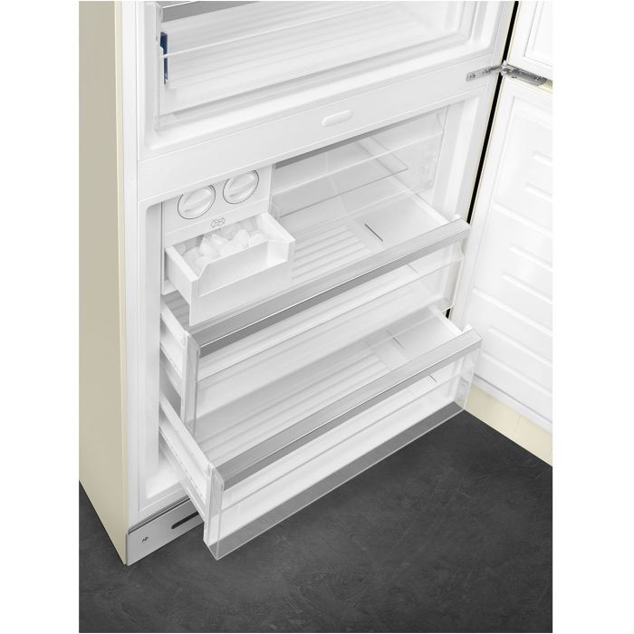 SMEG Kühl-Gefrierkombination 50's Retro Style FAB38RCR5 Creme