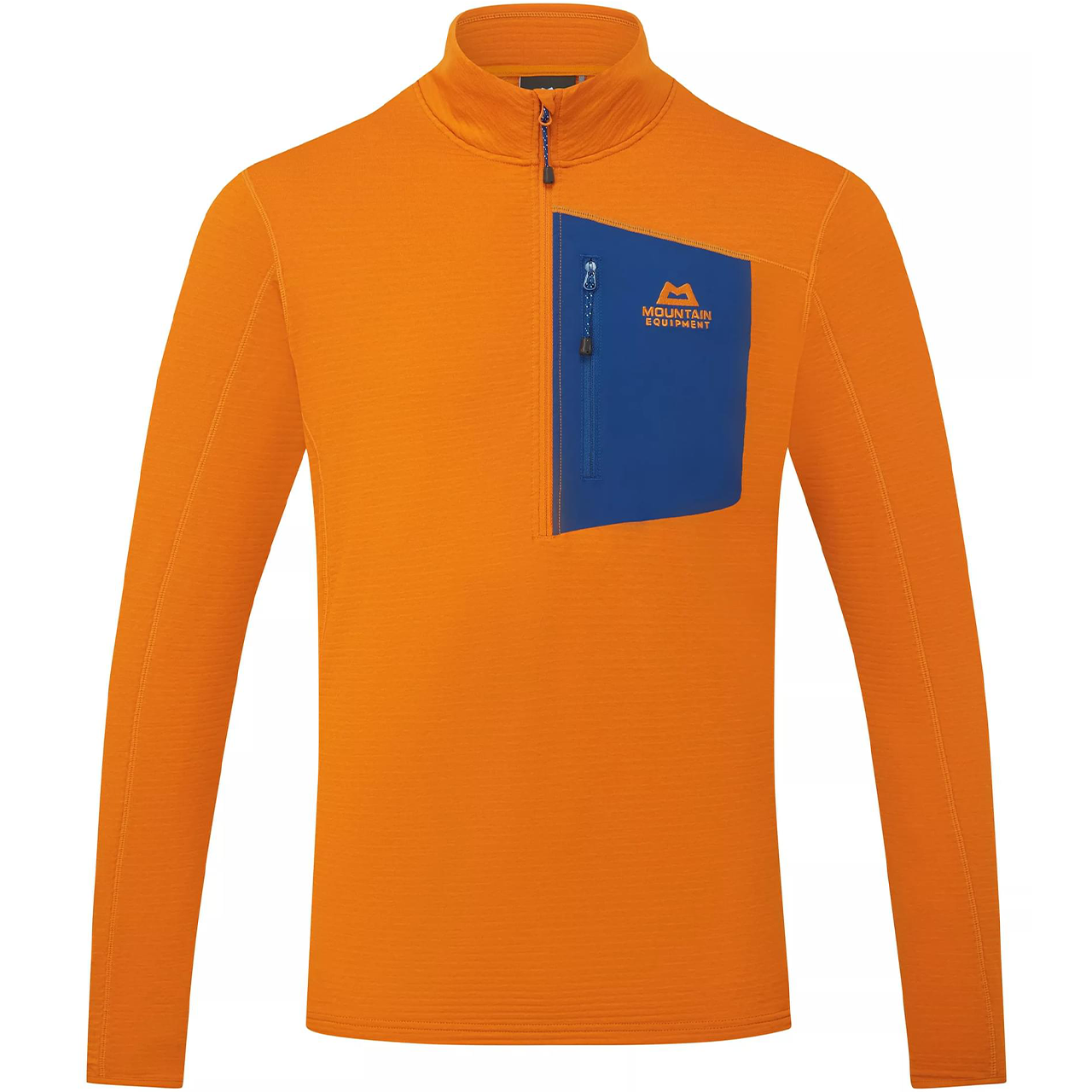 Mountain Equipment Herren Half Zip LUMIKO rust/admiral | Funktionswäsche | Skitourenbekleidung | Herren | XSPO-Fashion
