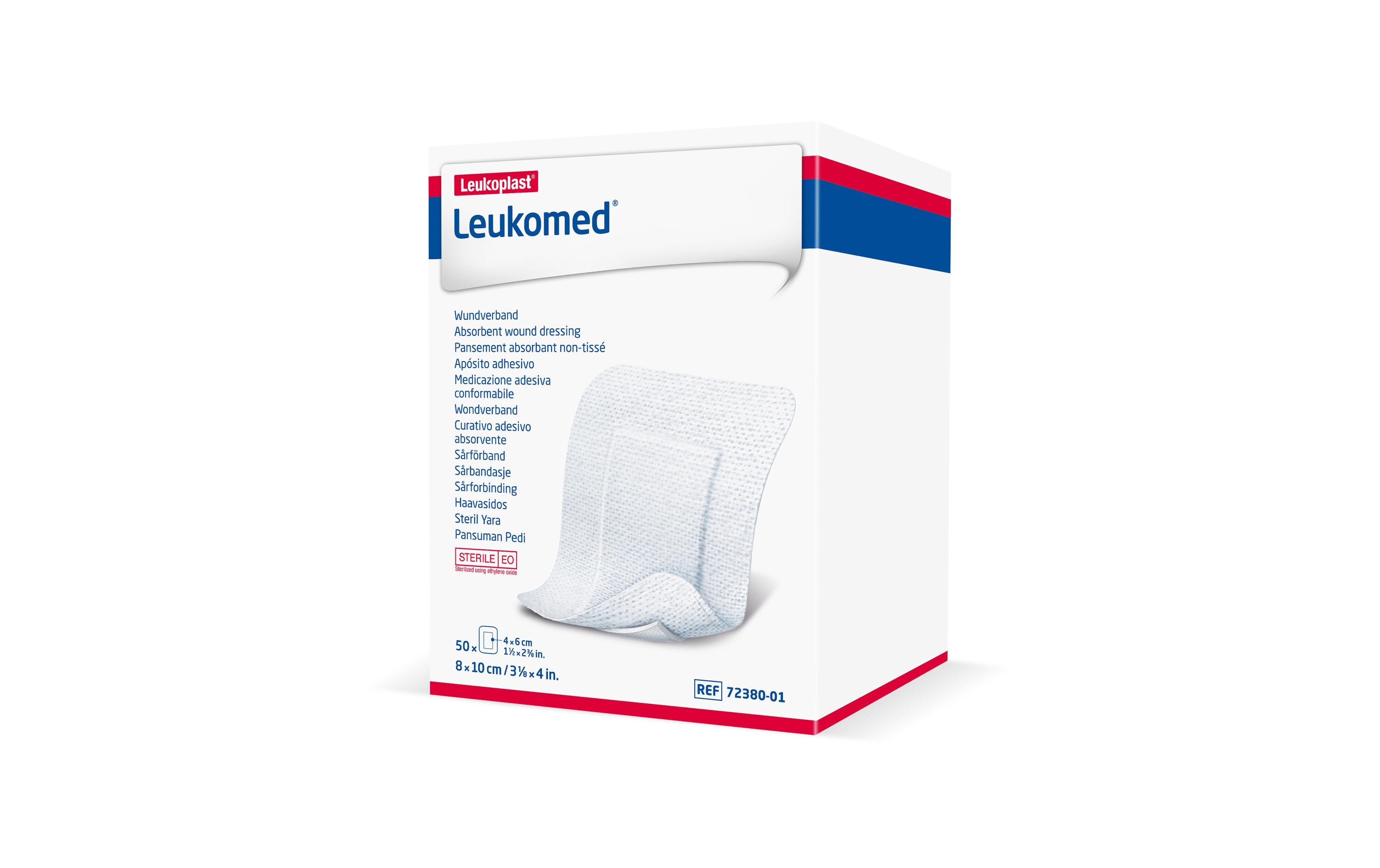Wundpflaster Leukomed 8 cm x 15 cm 50 StückSteriler Wundverband