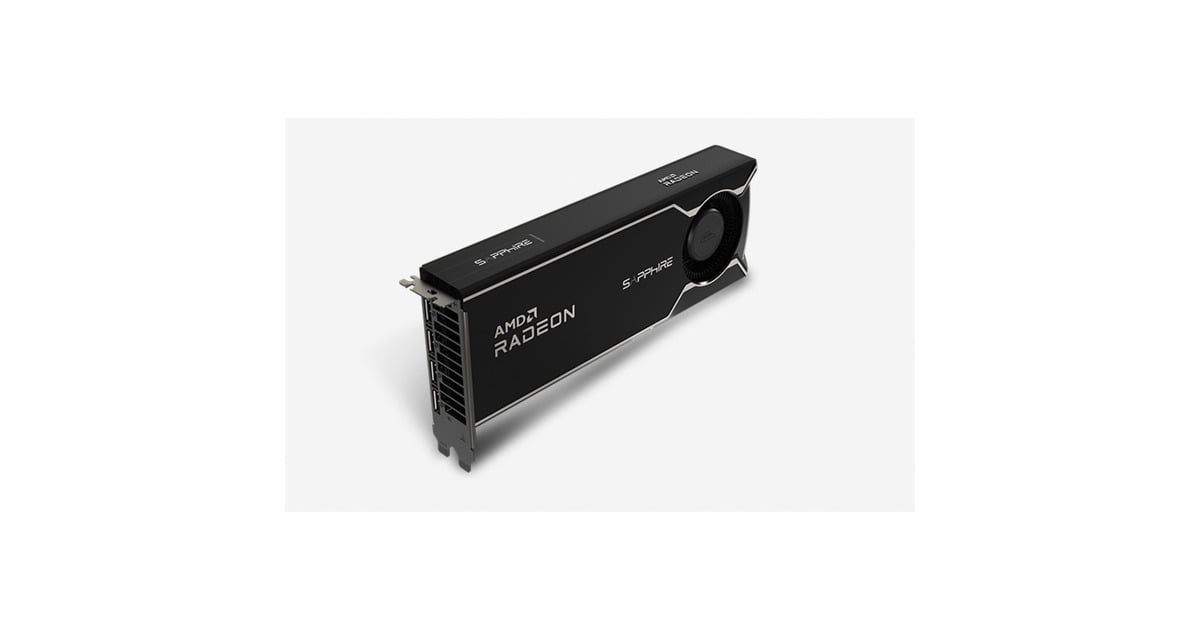 SAPPHIRERadeon AI PRO R9700 32GB grafische kaart  (Zwart, 4x DisplayPort)