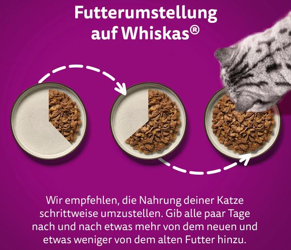 Whiskas® Nassfutter für Katzen Multipack