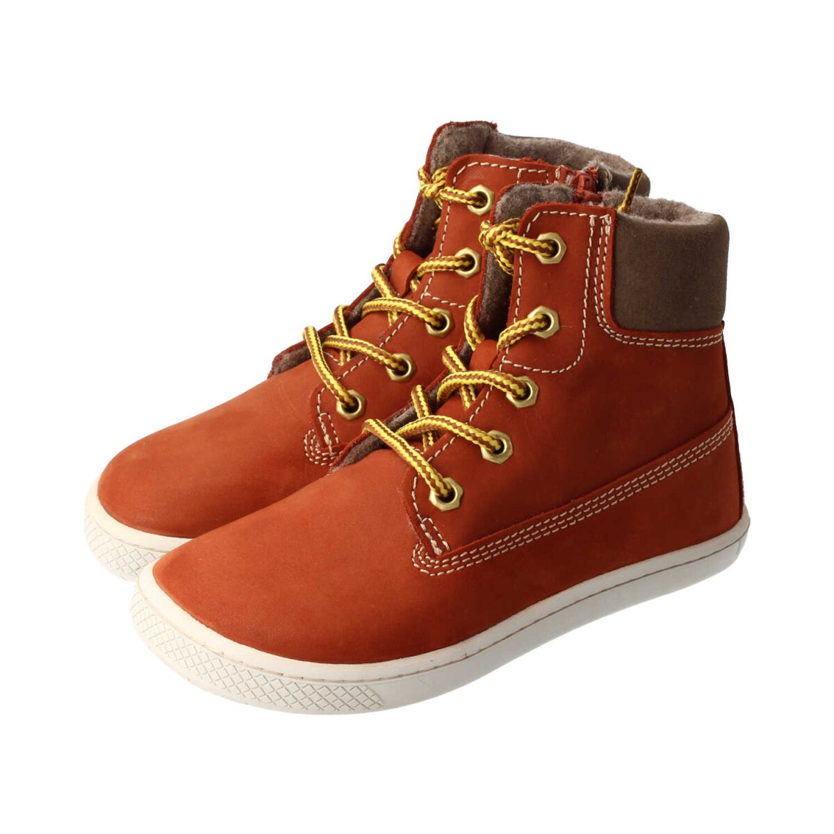 WL4202-FX9 chestnut JACK nubuck fleece laces zipper Weite/W