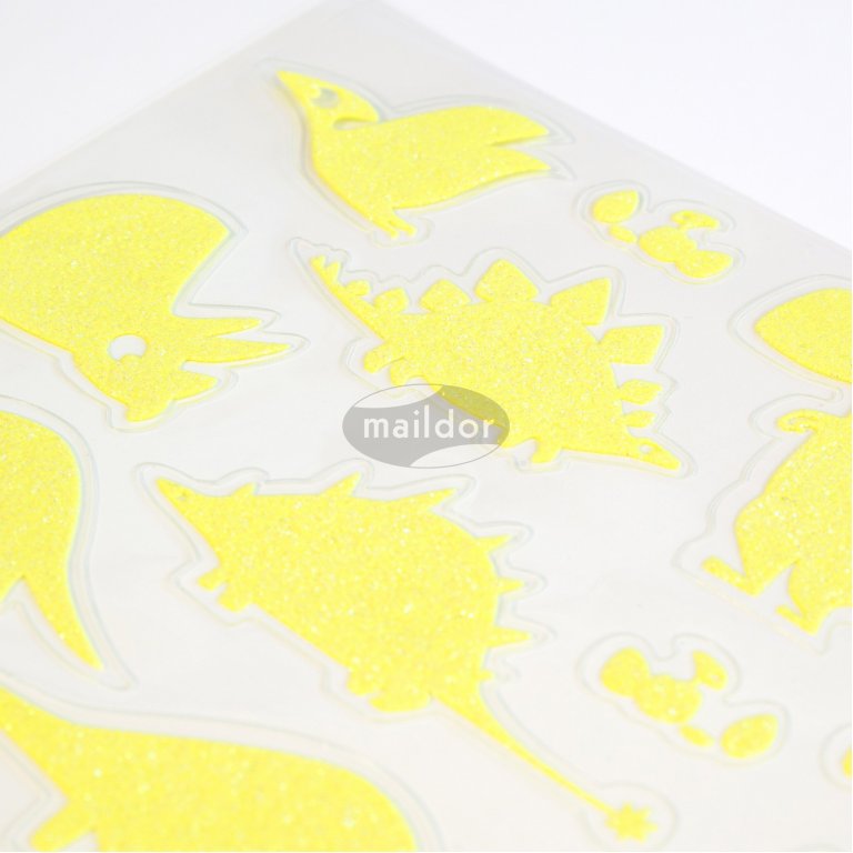 Stickerpackung phosphoreszierend