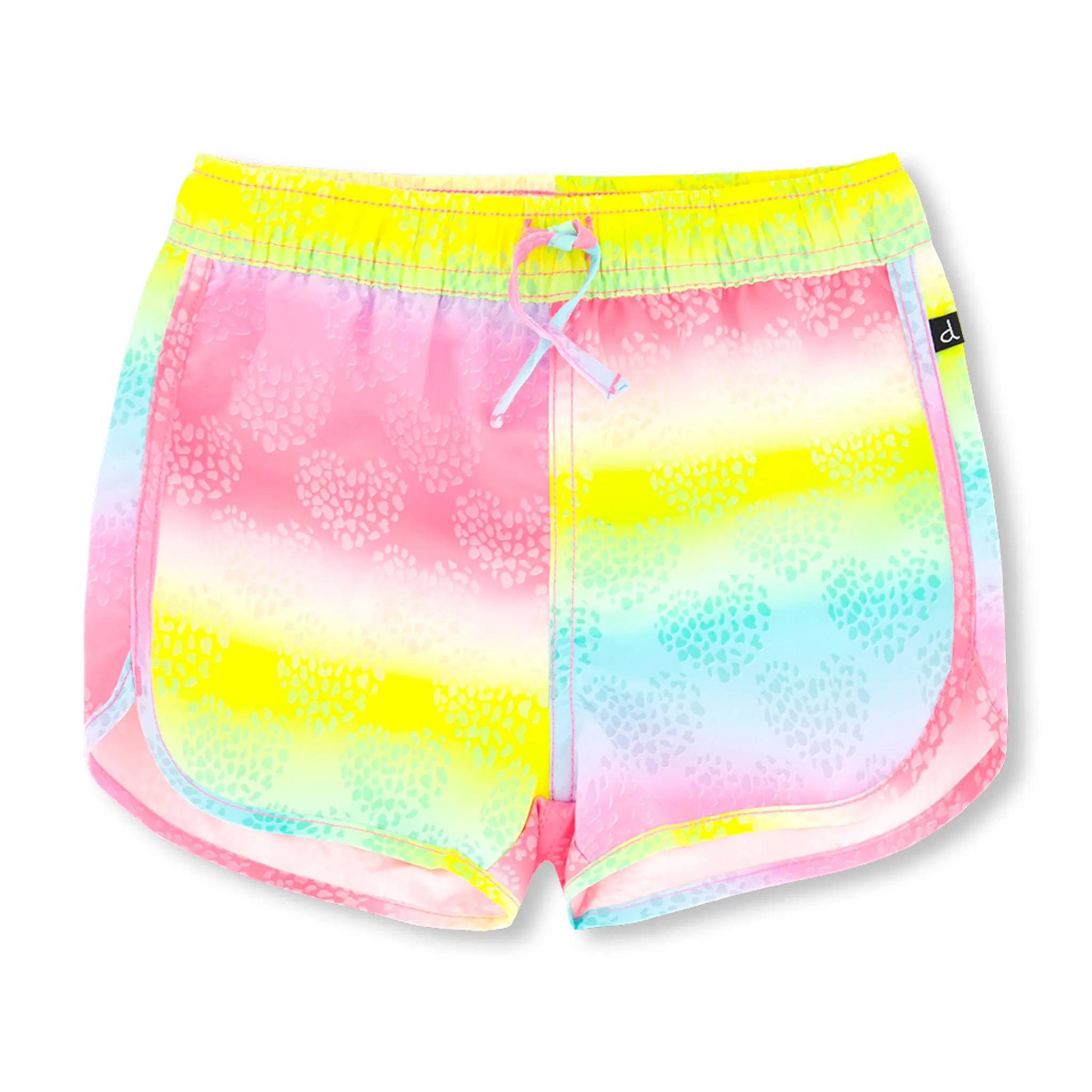 Deux par Deux Maillot Short Arc En Ciel 2-6ans