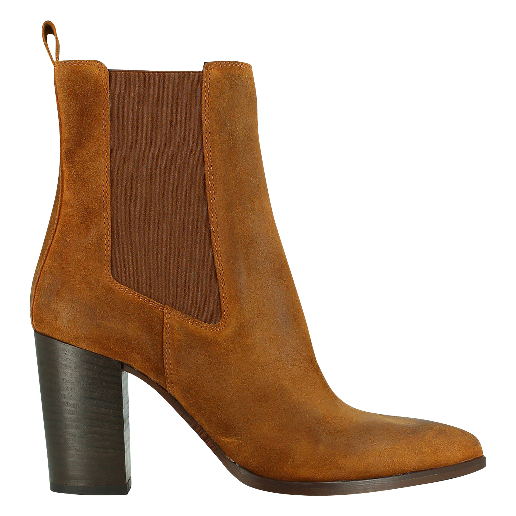 PEPITA - Bottines en cuir | Marron
